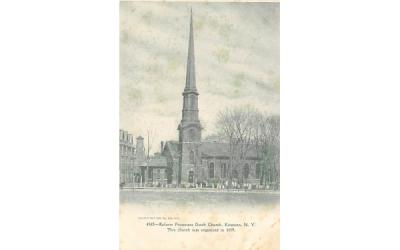 Reform Protestant Dutch Church Kingston, New York Postcard