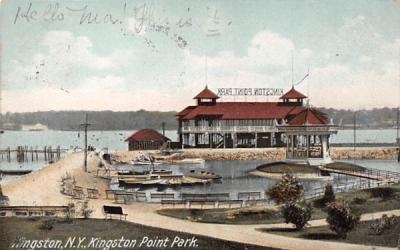Kingston Point Park New York Postcard