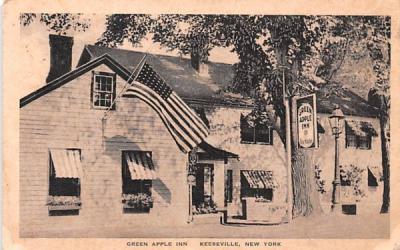 Green Apple Inn Keeseville, New York Postcard