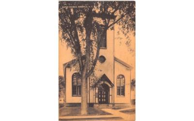 Baptist Church Keeseville, New York Postcard