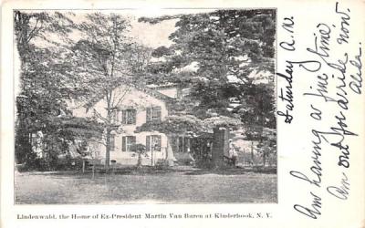 Lindenwald Kinderhook, New York Postcard
