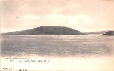 Bluff Point Keuka Lake, New York Postcard