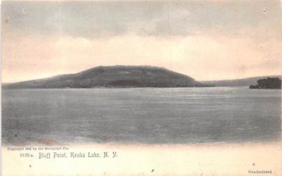Bluff Point Keuka Lake, New York Postcard