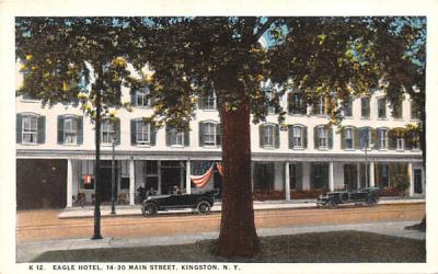 Eagle Hotel Kingston, New York Postcard