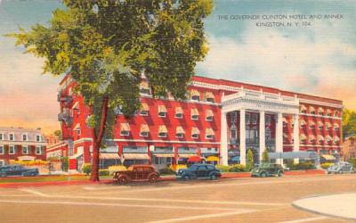 Govrnor Clinton Hotel & Annex Kingston, New York Postcard