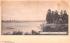 Water View Kiamesha Lake, New York Postcard