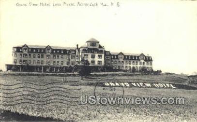 Grand View Hotel - Lake Placid, New York NY Postcard