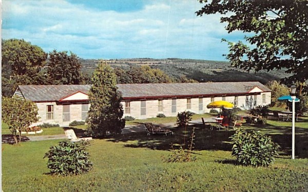 Grand View Motel LaFayette, New York Postcard
