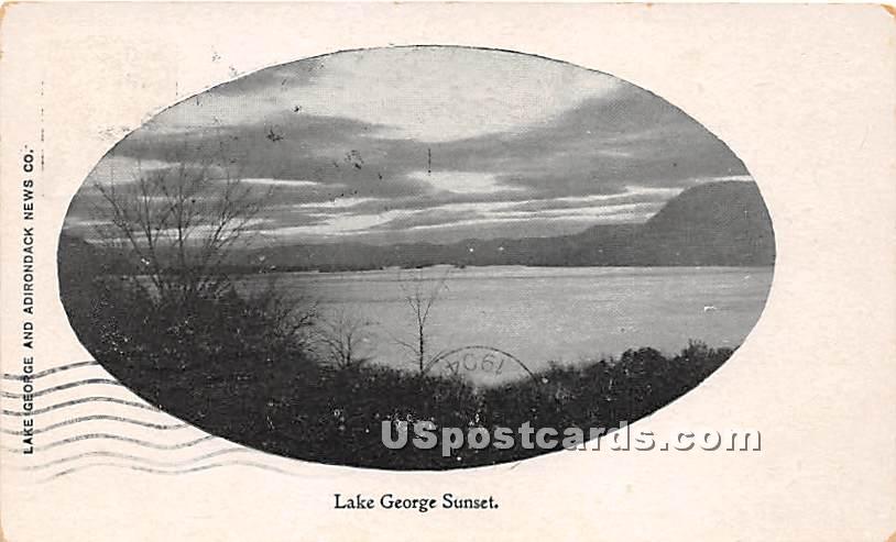 Lake George, New York NY Postcard