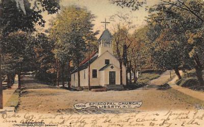 Episcopal Liberty, New York Postcard