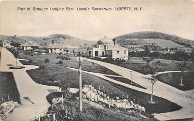 Loomis Sanatorium Liberty, New York Postcard