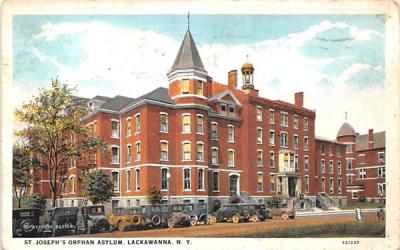 St Joseph's Orphan Asylum Lackawanna, New York Postcard