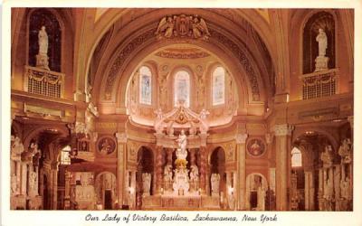 Our Lady of Victory Basilica Lackawanna, New York Postcard