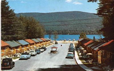 Scotty's Fernwood Cabins Lake George, New York Postcard