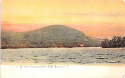 Shelving Rock Mountain Lake George, New York Postcard