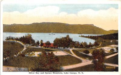 Silver Bay Lake George, New York Postcard