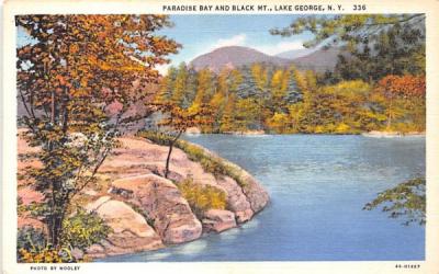 Paradise Bay Lake George, New York Postcard