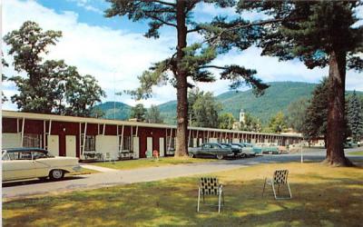 Georgian Motel Lake George, New York Postcard