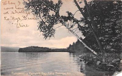 Kattskill Bay Lake George, New York Postcard