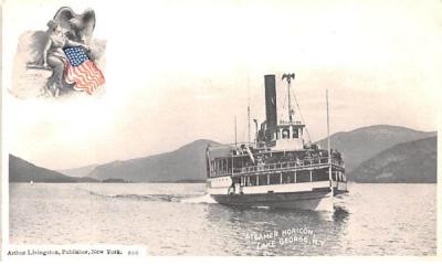 Steamer Horicon Lake George, New York Postcard