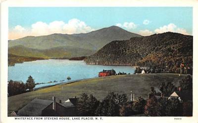 Whiteface from Stevens House Lake Placid, New York Postcard