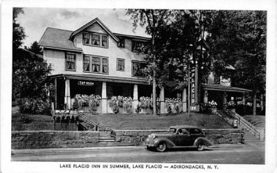 Lake Placid Inn New York Postcard