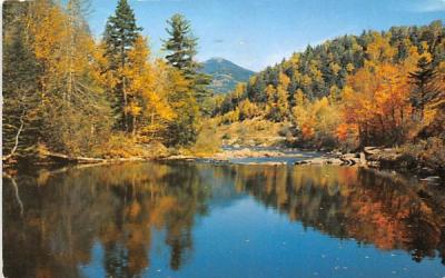 Ausable River Lake Placid, New York Postcard