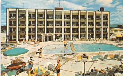 Hotel Marcy Lake Placid, New York Postcard
