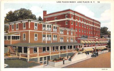 Lake Placid Marcy New York Postcard