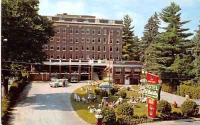 St Moritz Hotel Lake Placid, New York Postcard