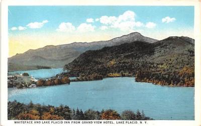 Whiteface & Lake Placid Inn New York Postcard