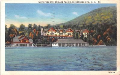 Whiteface Inn Lake Placid, New York Postcard
