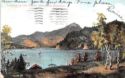 Adirondack Mountains Lake Placid, New York Postcard