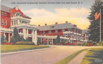 Haybrook Sanatorium Lake Placid, New York Postcard