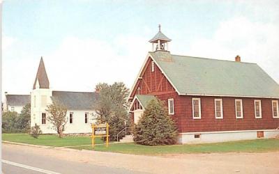 St James Catholic Church Lake Pleasant, New York Postcard