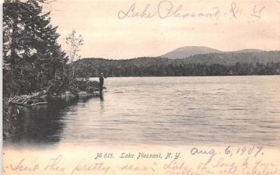 Water View Lake Pleasant, New York Postcard