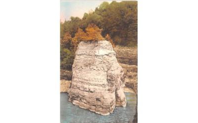 Cathedral Rock Letchworth, New York Postcard