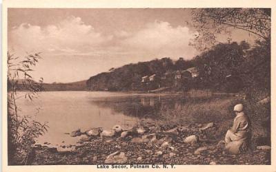 Putnam Co Lake Secor, New York Postcard