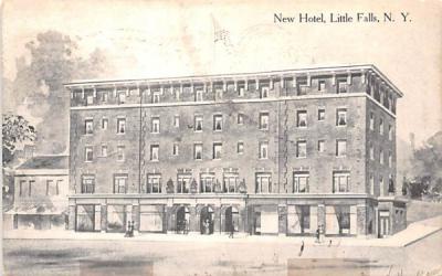 New Hotel Little Falls, New York Postcard