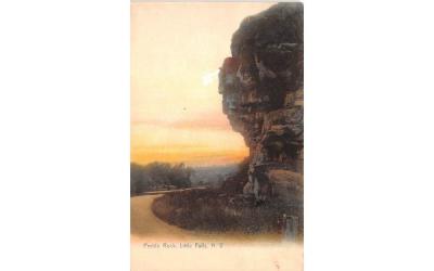Profile Rock Little Falls, New York Postcard