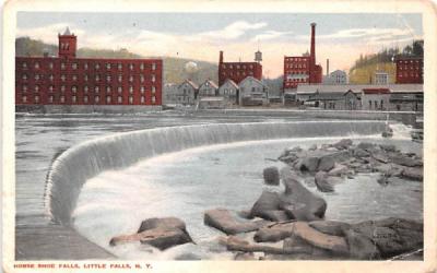 Horse Shoe Falls Little Falls, New York Postcard