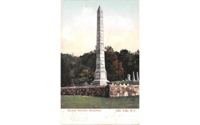 General Herkimer Monument Little Falls, New York Postcard