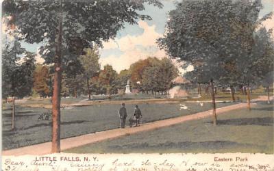 Eastern Park Little Falls, New York Postcard