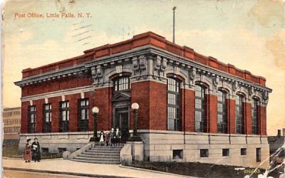 Post Office Little Falls, New York Postcard