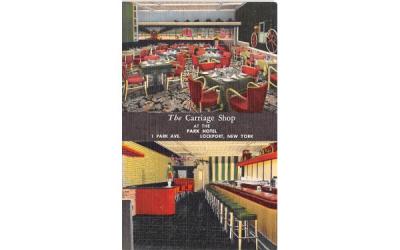 The Carriage Shop at the Park Hotel Lockport, New York Postcard
