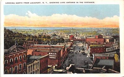Lake Ontario Lockport, New York Postcard