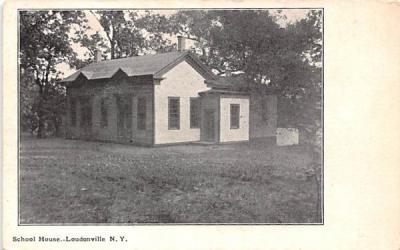 School House Loudonville, New York Postcard