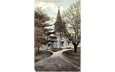 St Mary's Episcopal Church Luzerne, New York Postcard
