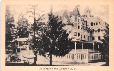 Ye Wayside Inn Luzerne, New York Postcard