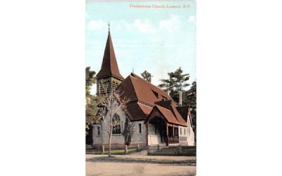 Presbyterian Church Luzerne, New York Postcard